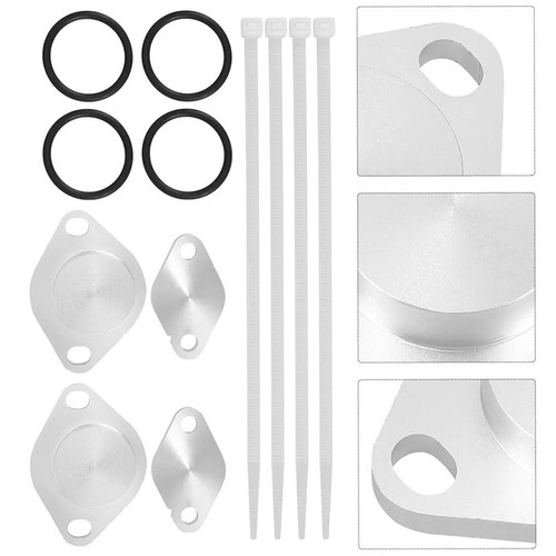 New egr valve blank plate - blank, kit