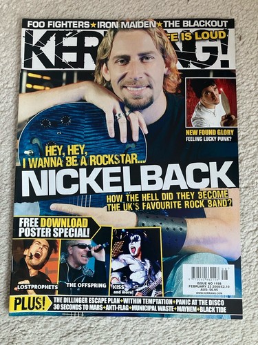 Vintage kerrang metal - vintage,