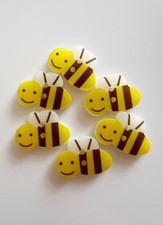 Set of 6 Cute Cartoon Bee