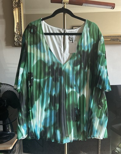 Plus size pleated - size, blouse