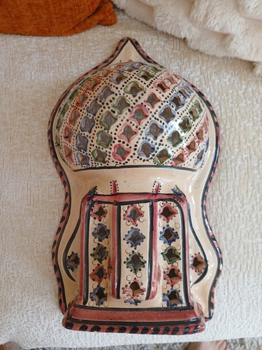 Ceramic mediterranean sconce - mediterranean,