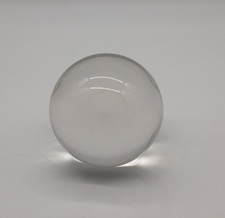 Clear Glass Crystal Ball