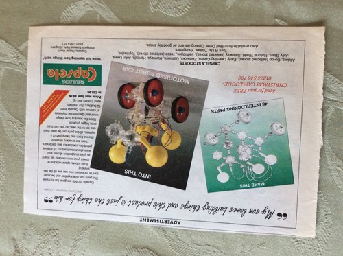 M17a8 ephemera 1990s advert - ephemera,