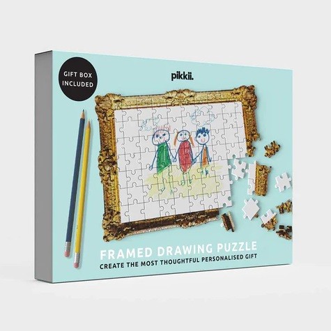 Framed drawing jigsaw puzzle - drawing,