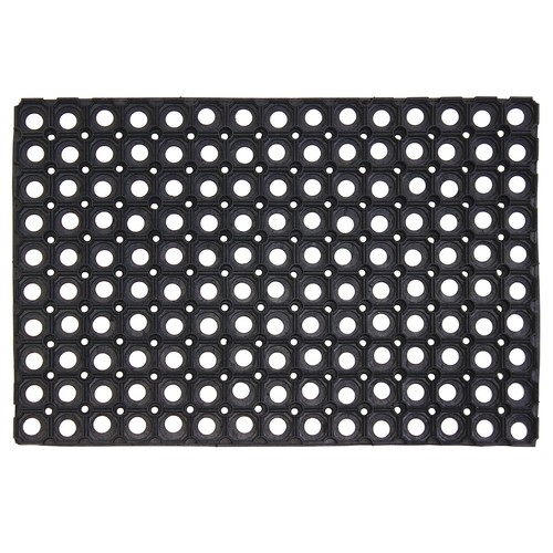 Rubber door mat grid - door, anti