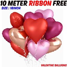 18'' Heart Foil Balloons