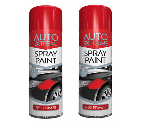 Red primer aerosol spray - primer,