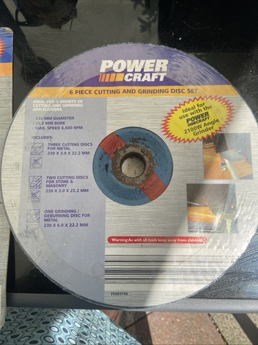 Powercraft 6pc 230mm cutting - 6pc,