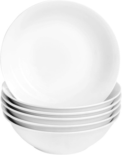 White cereal bowls - 6x,