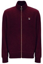 Fila Track Jacket Mens Velour