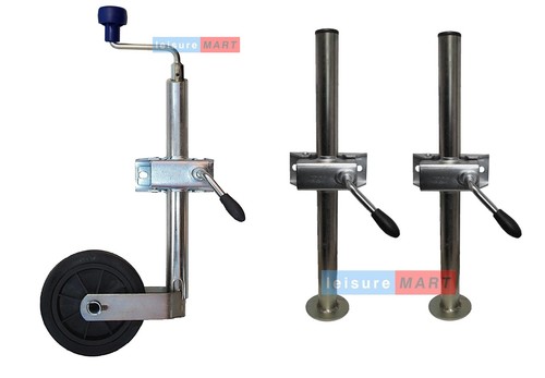 34mm trailer jockey wheel with - 34mm,