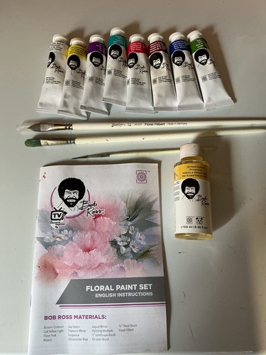 Bob ross floral - floral, paint