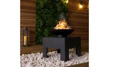 Snug Fire Pit with Metal Fire