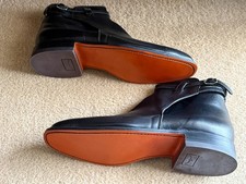 RM WILLIAMS STOCKMANS CHISEL TOE FULL KANGAROO LEATHER BOOTS, SIZE 10 G, NEW