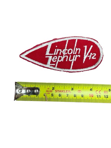 Red lincoln zephyr patch - zephyr,