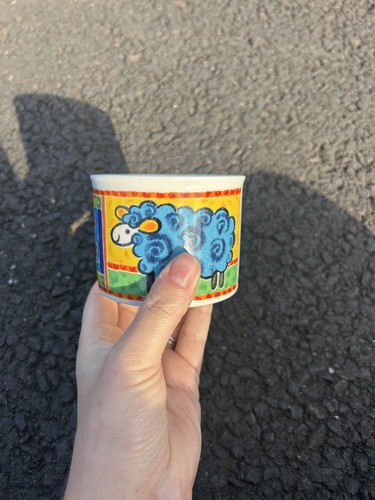 Vintage dunoon farmyard blue - farmyard,