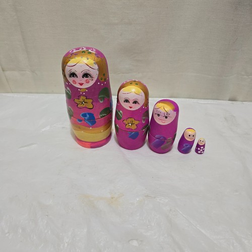 Vintage russian wooden - ,
