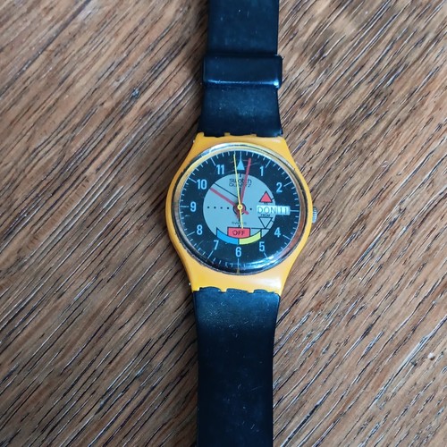 Vintage swatch gj700 1985 - swatch,