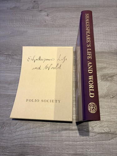 Folio society shakespeare - society, shakespeare's