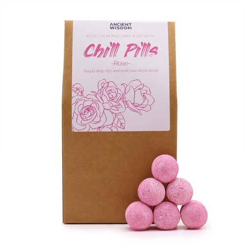 Rose mini bath bombs 30 - bath, |
