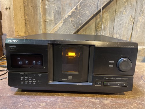 Sony cdp cx235 megastorage - sony, 200