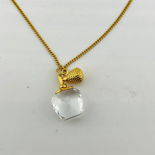 Swarovski gold tone faceted - gold,