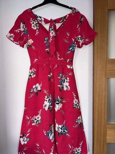 Pink with floral pattern
