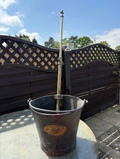 vintage Martineau & Smith stirrup pump and bucket