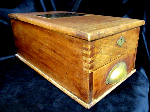 Vintage antique wooden drawer - vintage,