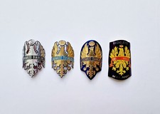 BIANCHI EDOARDO BIKE HEAD BADGE DECAL STICKER 3M ALUMINIUM REPLICA