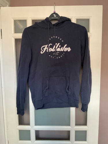 Navy blue hollister hoodie - navy,