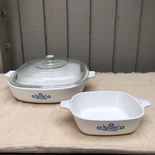 Vintage cornflower casserole - vintage,