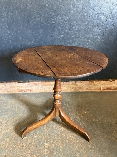 Georgian oak table tripod - georgian,