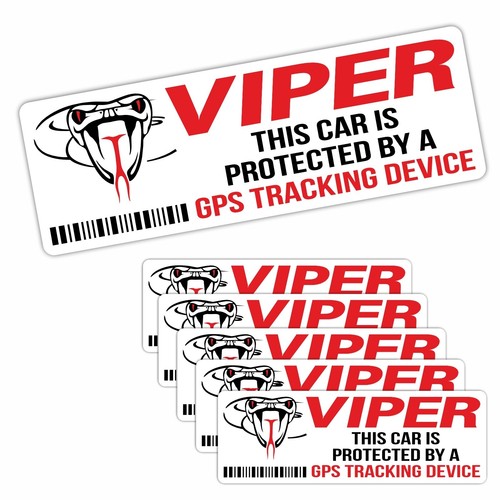 Viper gps stickers - viper,