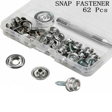 62x 15mm Boat Cover Press Stud