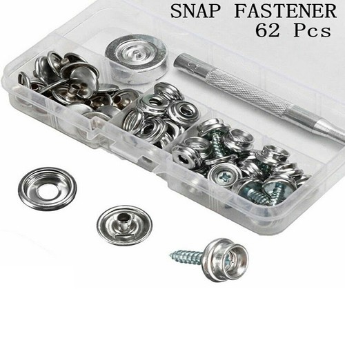 62x 15mm boat cover - press, stud