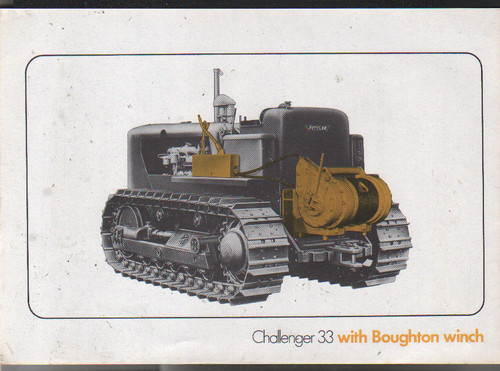 Challenger crawler tractor - challenger,