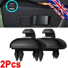 2 X SUN VISOR CLIP HOLDER HOOK FOR AUDI A1 A3 A4 A5 Q3 Q5 TT BLACK 8U08575624PK