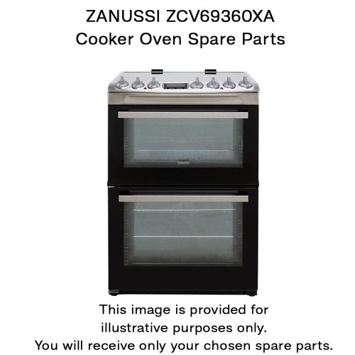 Zanussi zcv69360xa cooker oven - cooker,