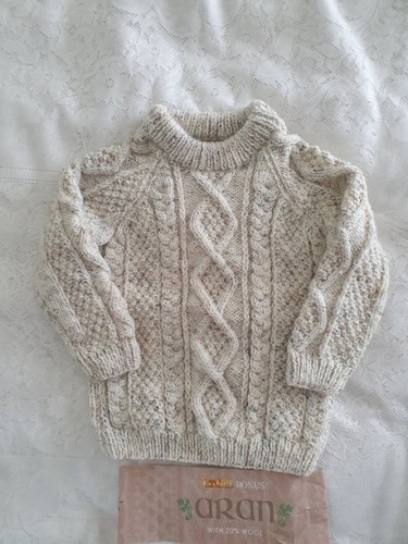 Baby boys aran jumper - boys,