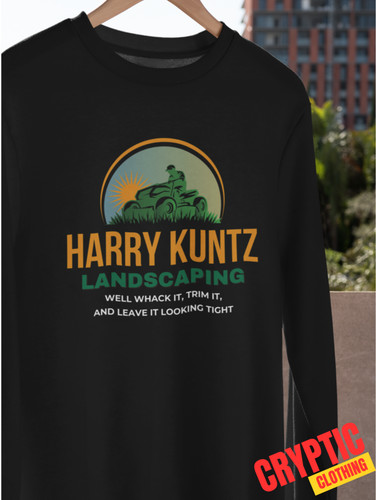 Harry kuntz landscaping shirt - harry,