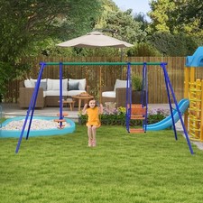 3 in 1 Metal Kids Swing Set