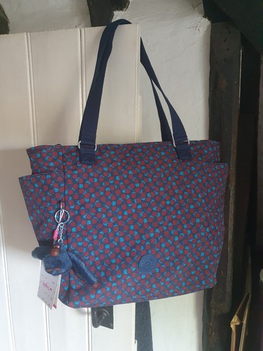 Kipling shoulder bag spotty - kipling,