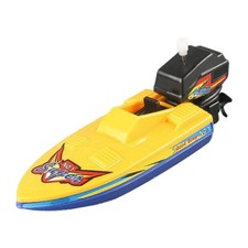 Kids Speed Boat Ship Wind  Toy Bath Toys Shower Toys Float in Water Kids8915