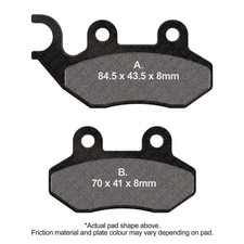 EBC Scoot Brake Pads Front