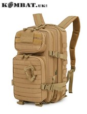 Kombat UK Molle 28L Daysack Rucksack Small Tactical Army Assault Pack Coyote