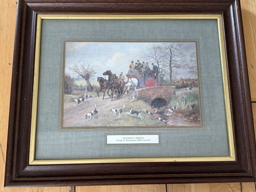 Vintage english fox hunt - english,