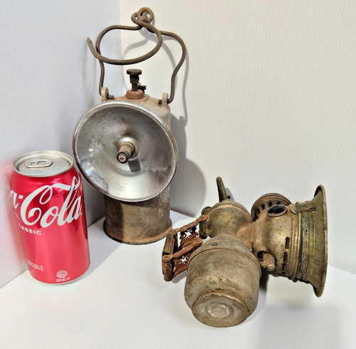 Scarce carbide lantern - scarce, 2x