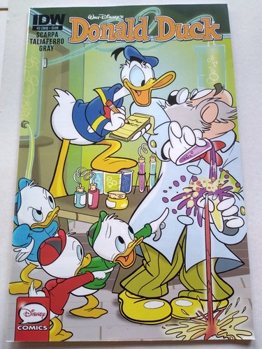 Idw walt disney donald - walt, duck