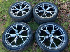 BLACK 4 x 21" GENUINE BMW X5